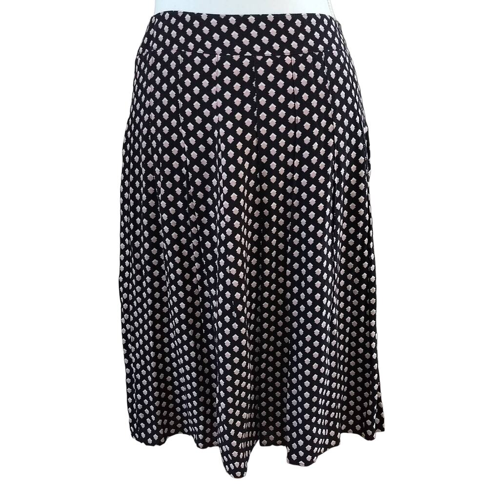 Talbots Size 2P 2 Petite Geometric Print Skirt